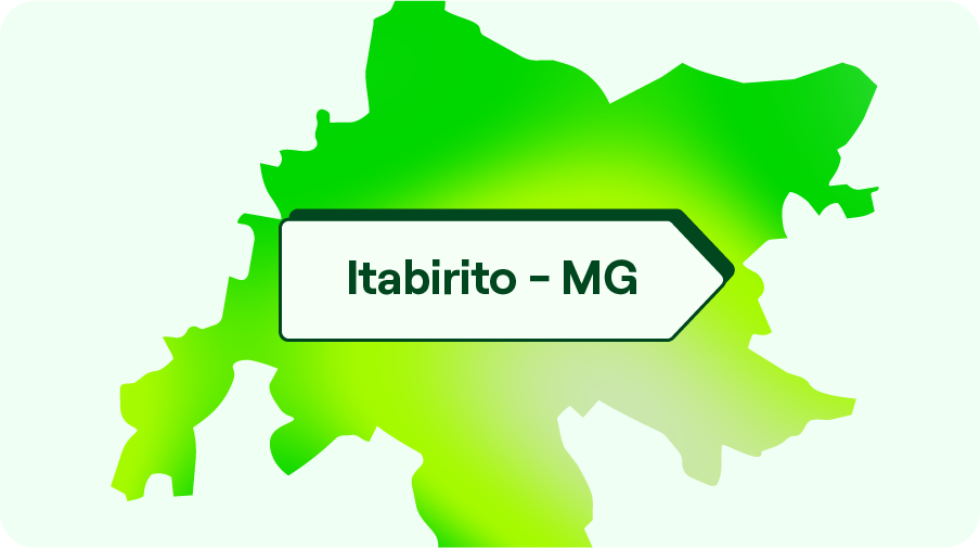mapa itabirito