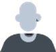 Avatar genérico de usuário em cinza