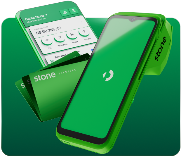 Maquininha de cartão Stone