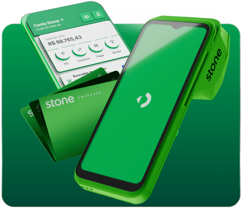 Maquininha de cartão Stone
