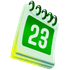Ilustração calendário 