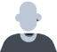 Avatar genérico de usuário em cinza