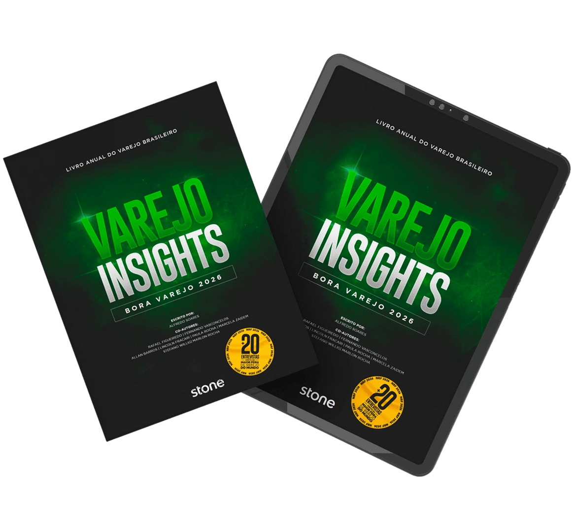 Tela da maquininha da Stone fazendo reconhecimento facial do funcionário.