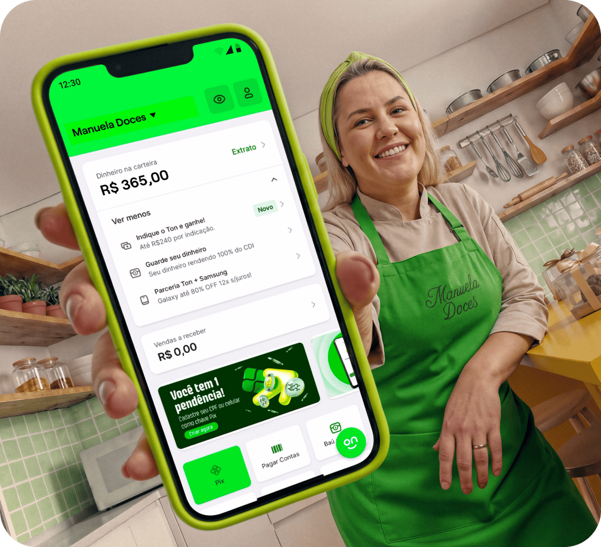 Imagem receba na hora