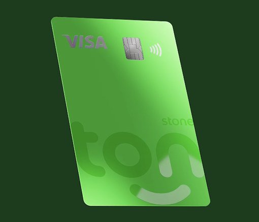 Imagem do cartão do Ton em um fundo verde escuro