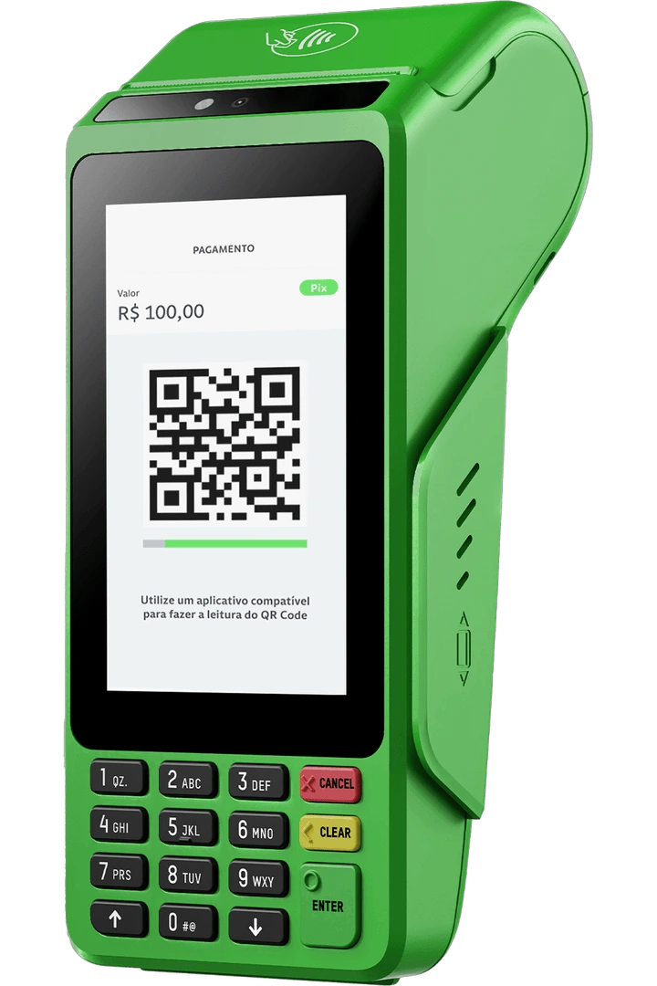 A maquininha Android, mais rápida e melhor bateria